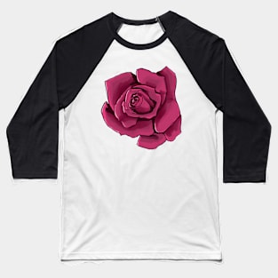 Red Rose Baseball T-Shirt